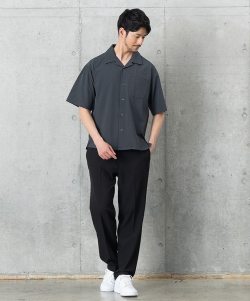 BTZ TOKYO(ビーティーゼットトウキョウ)の「【COOL&DRYシャツ】接触冷感+吸汗速乾機能付き(シャツ/ブラウス・メンズ・グレー/チャコールグレー/ブルー・L/LL/M)」の15枚目の写真