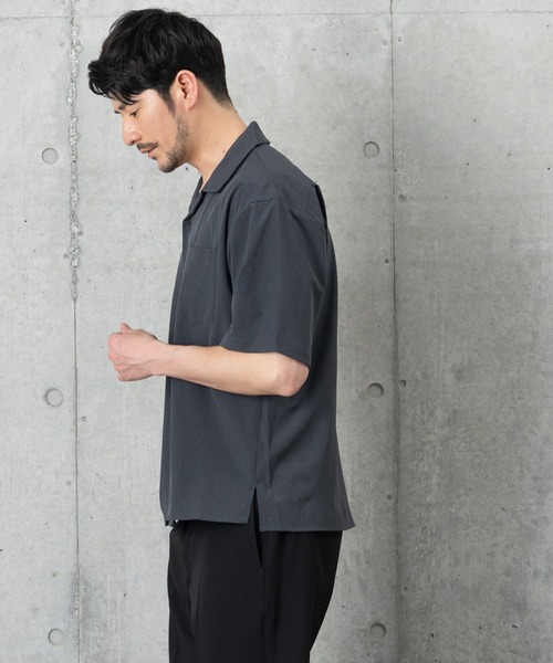 BTZ TOKYO(ビーティーゼットトウキョウ)の「【COOL&DRYシャツ】接触冷感+吸汗速乾機能付き(シャツ/ブラウス・メンズ・グレー/チャコールグレー/ブルー・L/LL/M)」の16枚目の写真