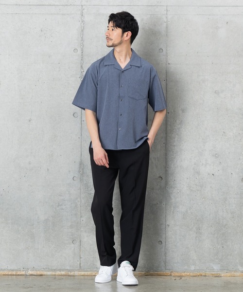 BTZ TOKYO(ビーティーゼットトウキョウ)の「【COOL&DRYシャツ】接触冷感+吸汗速乾機能付き(シャツ/ブラウス・メンズ・グレー/チャコールグレー/ブルー・L/LL/M)」の7枚目の写真