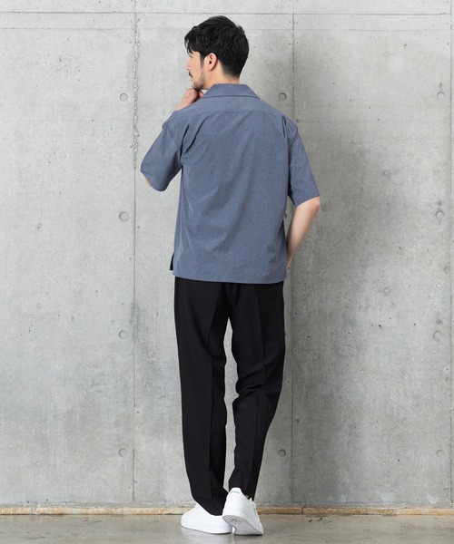 BTZ TOKYO(ビーティーゼットトウキョウ)の「【COOL&DRYシャツ】接触冷感+吸汗速乾機能付き(シャツ/ブラウス・メンズ・グレー/チャコールグレー/ブルー・L/LL/M)」の10枚目の写真