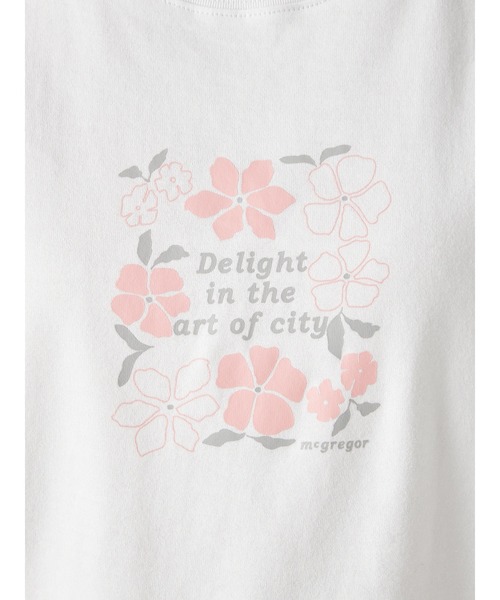 McGREGOR（マックレガー）の「コンパクト天竺Ｔシャツ（Tシャツ/カットソー・レディース・ネイビー/アイボリー/ピンク・L/M）」の12枚目の写真