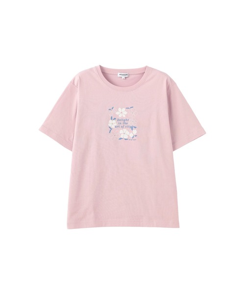 McGREGOR（マックレガー）の「コンパクト天竺Ｔシャツ（Tシャツ/カットソー・レディース・ネイビー/アイボリー/ピンク・L/M）」の14枚目の写真