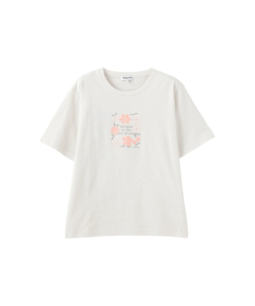 McGREGOR（マックレガー）の「コンパクト天竺Ｔシャツ（Tシャツ/カットソー・レディース・ネイビー/アイボリー/ピンク・L/M）」の15枚目の写真