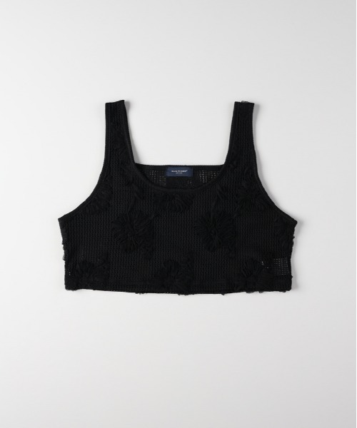 BACK NUMBER(バックナンバー)の「BACK NUMBER(バックナンバー)シアー刺繍ビスチェ(ベスト・レディース・ブラック/ブラウン/キナリ・L/M)」の22枚目の写真
