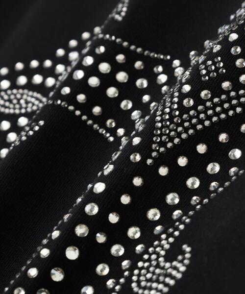 SUPPLIER(サプライヤー)の「SUPPLIER/サプライヤー/Royal Cross RhineStone Tee(Tシャツ/カットソー・メンズ・グレー/ブラック・XL/L/M)」の4枚目の写真