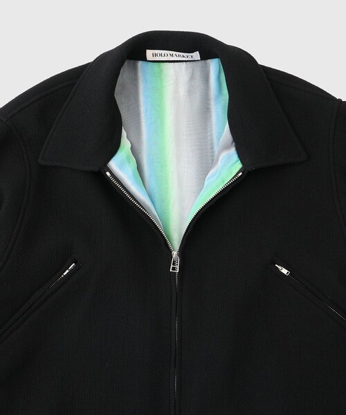 ADAM ET ROPE'（アダムエロペ）の「【HOLO MARKET/ホロマーケット】FUKIDASHI Jacket（ブルゾン・メンズ・ブラック・2）」の13枚目の写真