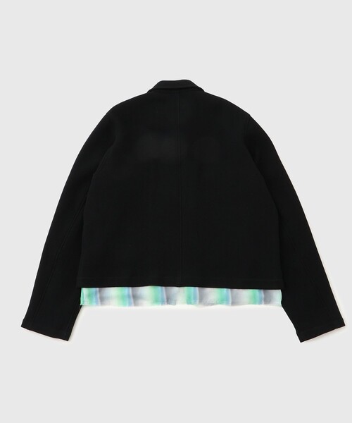 ADAM ET ROPE'（アダムエロペ）の「【HOLO MARKET/ホロマーケット】FUKIDASHI Jacket（ブルゾン・メンズ・ブラック・2）」の4枚目の写真