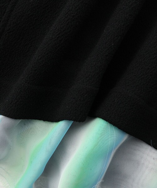 ADAM ET ROPE'（アダムエロペ）の「【HOLO MARKET/ホロマーケット】FUKIDASHI Jacket（ブルゾン・メンズ・ブラック・2）」の2枚目の写真