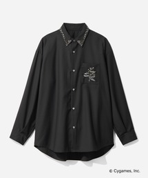 HARE（ハレ）の「【ウマ娘 × HARE】 フラワーシシュウオーバーシャツ（シャツ/ブラウス）」