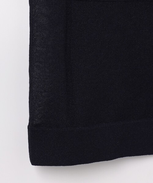 J.PRESS（ジェイプレス）の「SHEER LIGHT KNIT ブルゾン（ブルゾン・レディース・ネイビー系3/ブラック系/ベージュ系/ホワイト系・T13/T15）」の21枚目の写真