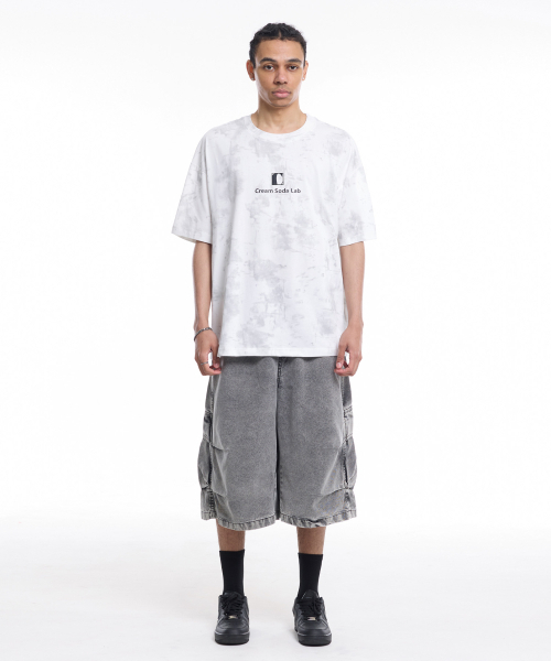 CREAM SODA LAB(クリームソーダラボ)の「デプス C クラブロゴウォッシング半袖Tシャツアイボリー(Tシャツ/カットソー・メンズ・その他・LARGE/X-LARGE)」の6枚目の写真
