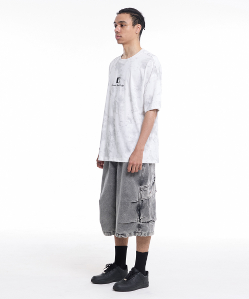 CREAM SODA LAB(クリームソーダラボ)の「デプス C クラブロゴウォッシング半袖Tシャツアイボリー(Tシャツ/カットソー・メンズ・その他・LARGE/X-LARGE)」の4枚目の写真