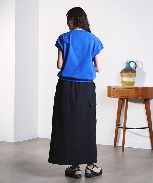 THOUSAND MILE(サウザンドマイル)の「(GENE HEAVENS x THOUSAND MILE/)CARGO POCKET MAXI SKIRT(スカート・レディース・ブラウン/イエロー/ブラック/オリーブ・ONE SIZE)」の22枚目の写真