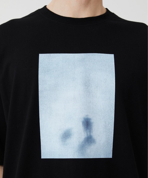 PUBLIC TOKYO（パブリックトウキョウ）の「FOGGY　TEE /夏服/クラフィックT/プリントT/アートT/洗濯可/コットン100%（Tシャツ/カットソー・メンズ・ブラック/ホワイト・1/2）」の18枚目の写真