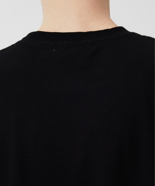 PUBLIC TOKYO（パブリックトウキョウ）の「FOGGY　TEE /夏服/クラフィックT/プリントT/アートT/洗濯可/コットン100%（Tシャツ/カットソー・メンズ・ブラック/ホワイト・1/2）」の20枚目の写真