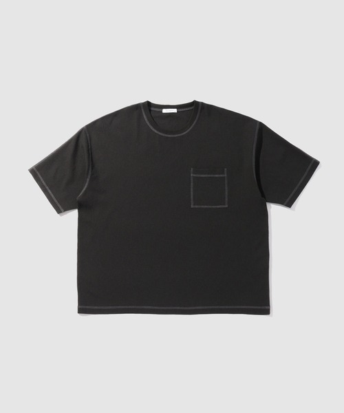 URBAN COLLECTION(アーバンコレクション)の「URBAN COLECTION メッシュ配色オーバーサイズクルーTシャツ(Tシャツ/カットソー・メンズ・グレー/ブラック/ブラウン・S/M/L/XL)」の15枚目の写真