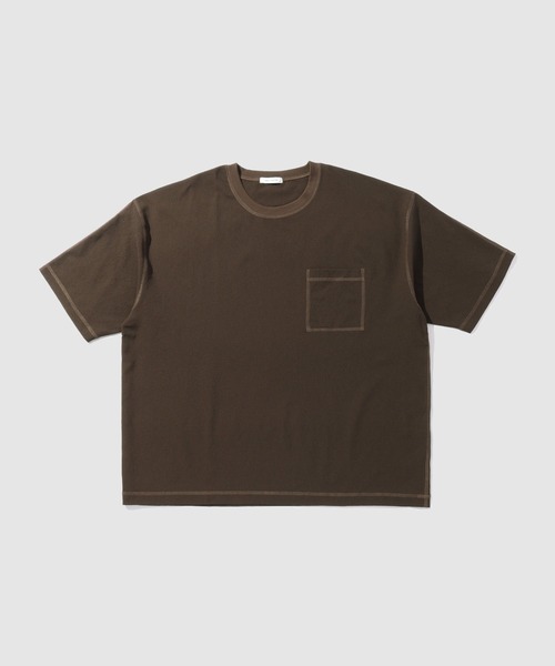 URBAN COLLECTION(アーバンコレクション)の「URBAN COLECTION メッシュ配色オーバーサイズクルーTシャツ(Tシャツ/カットソー・メンズ・グレー/ブラック/ブラウン・S/M/L/XL)」の17枚目の写真