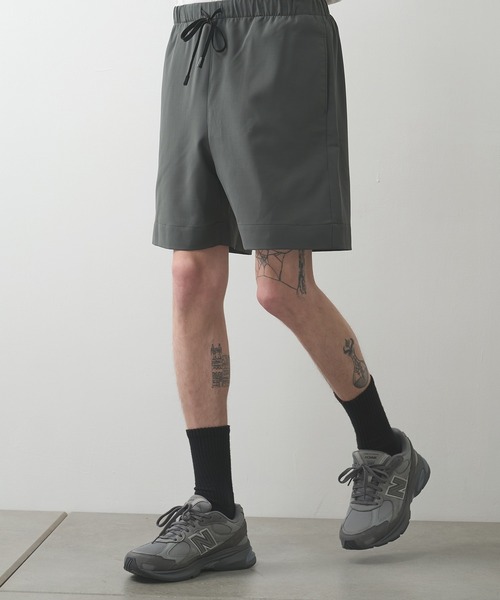 N.HOOLYWOOD(N.ハリウッド)の「【N.HOOLYWOOD】2251-CP52-003 HALF PANTS(その他パンツ・メンズ・ダークグレー/ブラック/ネイビー・40/38/36)」の2枚目の写真