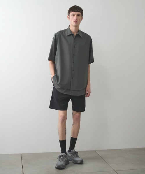 N.HOOLYWOOD(N.ハリウッド)の「【N.HOOLYWOOD】2251-CP52-003 HALF PANTS(その他パンツ・メンズ・ダークグレー/ブラック/ネイビー・40/38/36)」の6枚目の写真