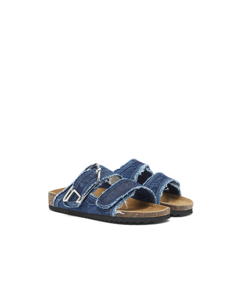 DIESEL(ディーゼル)の「ウィメンズ サンダル D-WOODSTOCK D SANDAL(サンダル・レディース・インディゴブルー・38/36/40)」の2枚目の写真