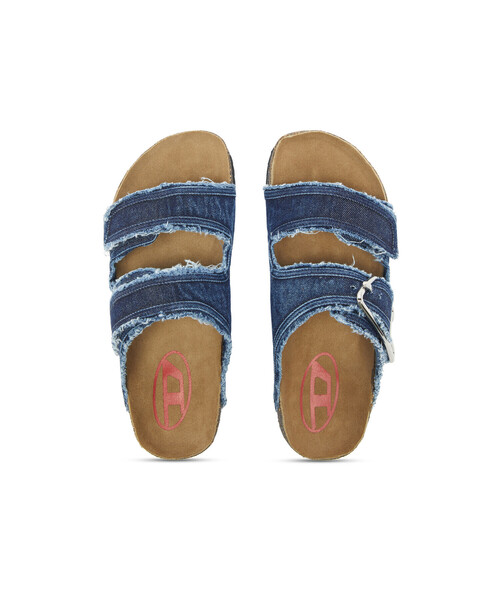 DIESEL(ディーゼル)の「ウィメンズ サンダル D-WOODSTOCK D SANDAL(サンダル・レディース・インディゴブルー・38/36/40)」の4枚目の写真