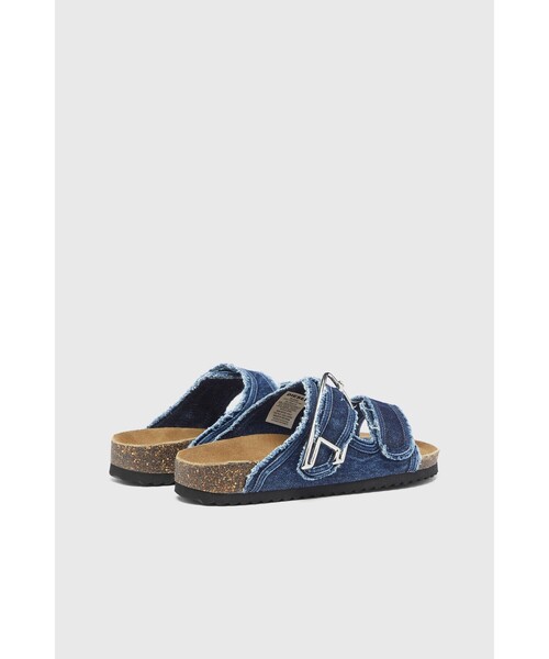 DIESEL(ディーゼル)の「ウィメンズ サンダル D-WOODSTOCK D SANDAL(サンダル・レディース・インディゴブルー・38/36/40)」の8枚目の写真