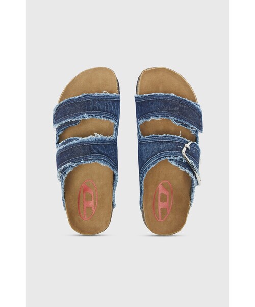 DIESEL(ディーゼル)の「ウィメンズ サンダル D-WOODSTOCK D SANDAL(サンダル・レディース・インディゴブルー・38/36/40)」の10枚目の写真