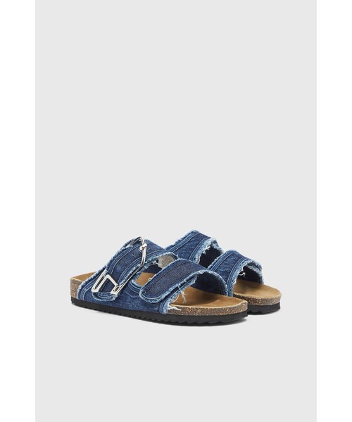 DIESEL(ディーゼル)の「ウィメンズ サンダル D-WOODSTOCK D SANDAL(サンダル・レディース・インディゴブルー・38/36/40)」の11枚目の写真