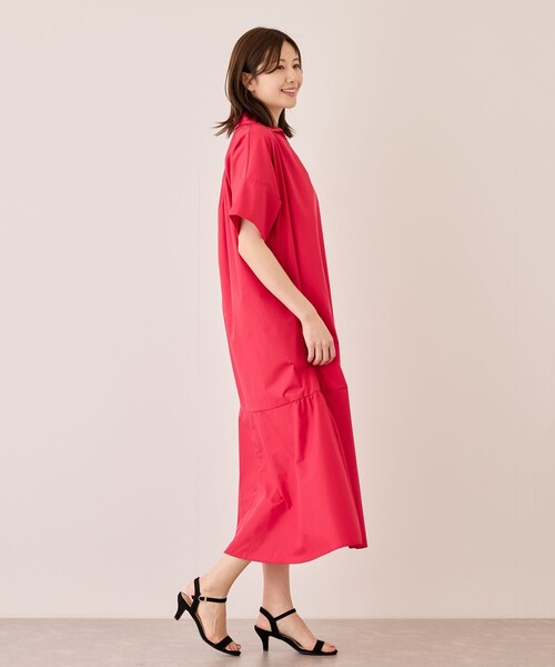 Jayro(ジャイロ)の「シャツティアードワンピース(シャツワンピース・レディース・レッド/ブラック/ブルー・38)」の20枚目の写真