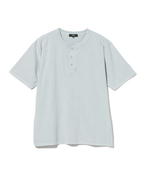 BEAMS HEART(ビームスハート)の「【8/6値下げ】コットン天竺 ヘンリーネック カットソー(Tシャツ/カットソー・メンズ・ブラウン/サックスブルー・SMALL/MEDIUM/LARGE)」の14枚目の写真
