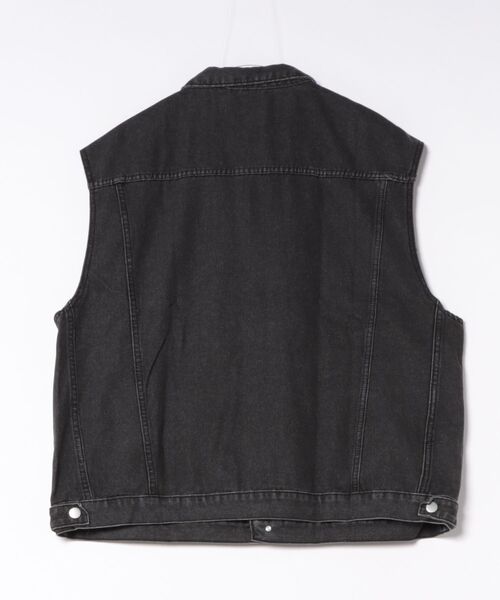 Leyline(レイライン)の「【Leyline】Denim wash vest(ベスト・メンズ・ブルー/ブラック・FREE)」の14枚目の写真
