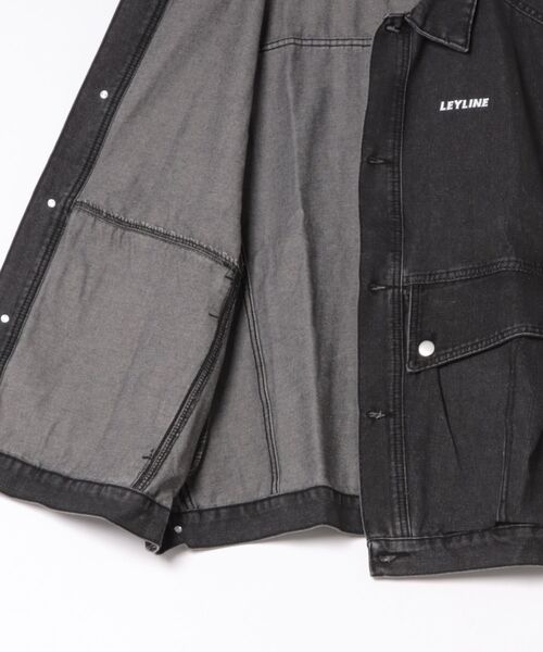Leyline(レイライン)の「【Leyline】Denim wash vest(ベスト・メンズ・ブルー/ブラック・FREE)」の15枚目の写真