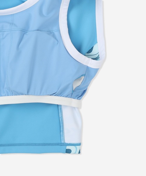 Hurley (ハーレー)の「【Hurley:ハーレー】レディーススイムウェアトップス タンクトップタイプ水着 取り外し可能パッド付 PIPING SWIMWEAR TOP(水着・レディース・ブルー/ブラック/カーキブラウン/ピンク・MEDIUM/LARGE/SMALL)」の13枚目の写真