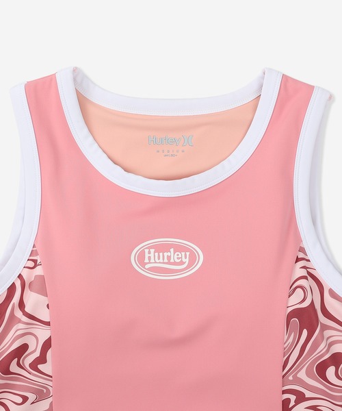 Hurley (ハーレー)の「【Hurley:ハーレー】レディーススイムウェアトップス タンクトップタイプ水着 取り外し可能パッド付 PIPING SWIMWEAR TOP(水着・レディース・ブルー/ブラック/カーキブラウン/ピンク・MEDIUM/LARGE/SMALL)」の15枚目の写真
