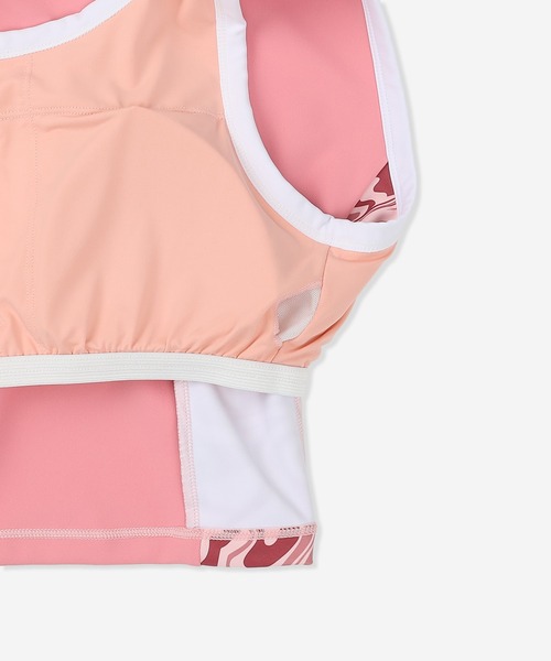 Hurley (ハーレー)の「【Hurley:ハーレー】レディーススイムウェアトップス タンクトップタイプ水着 取り外し可能パッド付 PIPING SWIMWEAR TOP(水着・レディース・ブルー/ブラック/カーキブラウン/ピンク・MEDIUM/LARGE/SMALL)」の16枚目の写真