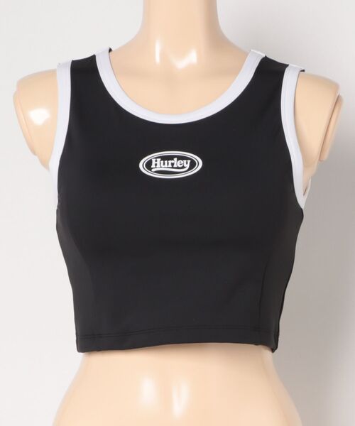Hurley (ハーレー)の「【Hurley:ハーレー】レディーススイムウェアトップス タンクトップタイプ水着 取り外し可能パッド付 PIPING SWIMWEAR TOP(水着・レディース・ブルー/ブラック/カーキブラウン/ピンク・MEDIUM/LARGE/SMALL)」の17枚目の写真