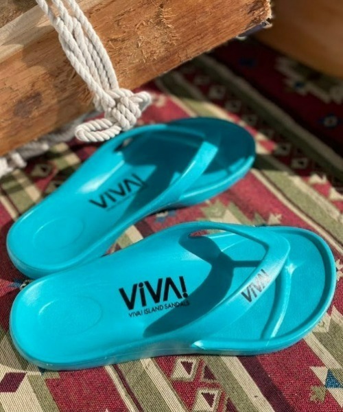 VIVA ISLAND(ビバアイランド)の「【VIVA ISLAND】日本製 VIVA!ISLAND FLIP FLOP(サンダル・メンズ・レモンイエロー/ブラック/ターコイズブルー/インディゴブルー/ブルー/ホワイト/カーキ/ラベンダー/サーモンピンク/レッド系その他・20/28/23/25/21/27/26/24/22)」の7枚目の写真