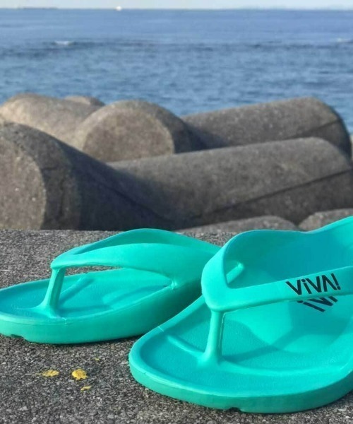 VIVA ISLAND(ビバアイランド)の「【VIVA ISLAND】日本製 VIVA!ISLAND FLIP FLOP(サンダル・メンズ・レモンイエロー/ブラック/ターコイズブルー/インディゴブルー/ブルー/ホワイト/カーキ/ラベンダー/サーモンピンク/レッド系その他・20/28/23/25/21/27/26/24/22)」の18枚目の写真