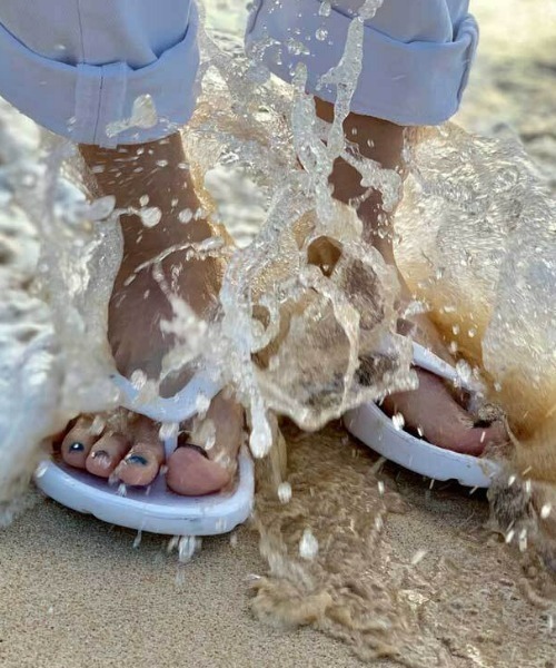 VIVA ISLAND(ビバアイランド)の「【VIVA ISLAND】日本製 VIVA!ISLAND FLIP FLOP(サンダル・メンズ・レモンイエロー/ブラック/ターコイズブルー/インディゴブルー/ブルー/ホワイト/カーキ/ラベンダー/サーモンピンク/レッド系その他・20/28/23/25/21/27/26/24/22)」の12枚目の写真