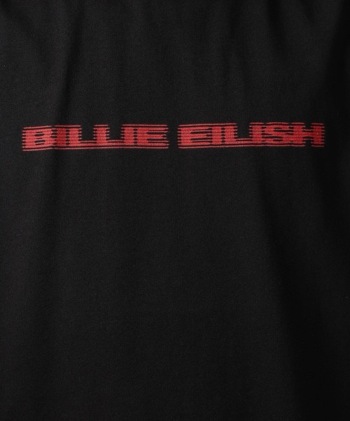 BAYFLOW(ベイフロー)の「【Billie Eilish(ビリー・アイリッシュ)】プリントTシャツ(Tシャツ/カットソー・メンズ・ブラック/レッド・MEDIUM/LARGE)」の10枚目の写真