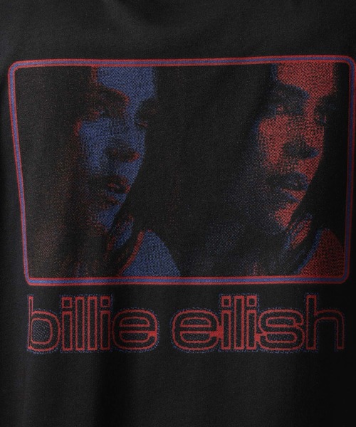 BAYFLOW(ベイフロー)の「【Billie Eilish(ビリー・アイリッシュ)】プリントTシャツ(Tシャツ/カットソー・メンズ・ブラック/レッド・MEDIUM/LARGE)」の11枚目の写真