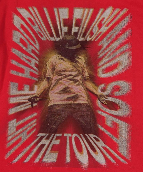 BAYFLOW(ベイフロー)の「【Billie Eilish(ビリー・アイリッシュ)】プリントTシャツ(Tシャツ/カットソー・メンズ・ブラック/レッド・MEDIUM/LARGE)」の14枚目の写真