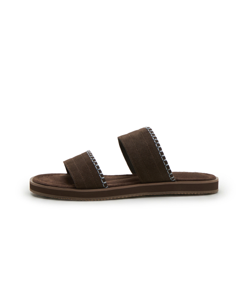 DAONATO(ダオンアト)の「Moksae Double-Strap (Brown)(サンダル・メンズ・ダークブラウン・27cm/28cm/23cm/24cm/25cm/26cm/24.5cm/23.5cm/28.5cm/27.5cm/26.5cm/25.5cm)」の2枚目の写真