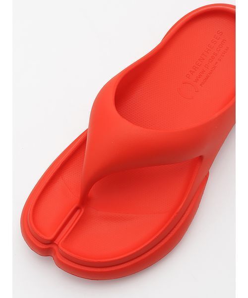 PAES(ペイズ)の「【PAES】New Flipflop(サンダル・レディース・レッド・23/24)」の5枚目の写真