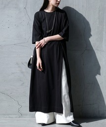 Half sleeve cocoon OP(ハーフスリーブ コクーン ワンピース
