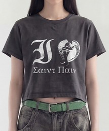 SAINTPAIN | SAINTPAIN／I LOVE クロップT(Tシャツ/カットソー)