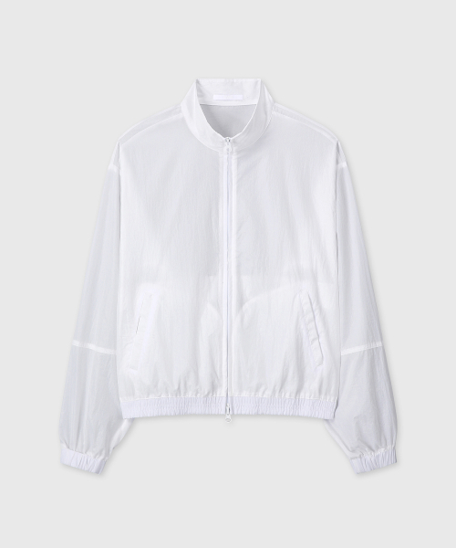 DIVEIN WOMEN(ダイブイン ウーマン)の「REGULAR FIT SHEER NYLON JACKET (WHITE)(ナイロンジャケット・レディース・その他・1/2)」の2枚目の写真