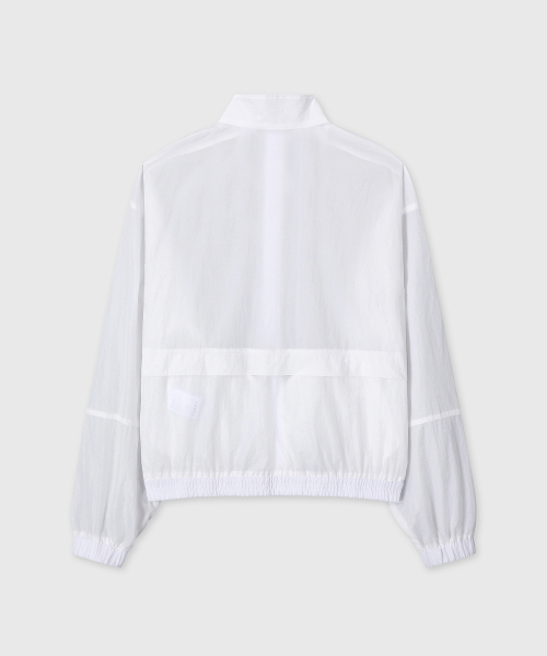 DIVEIN WOMEN(ダイブイン ウーマン)の「REGULAR FIT SHEER NYLON JACKET (WHITE)(ナイロンジャケット・レディース・その他・1/2)」の3枚目の写真