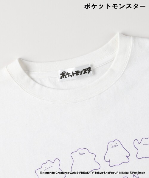 Right-on(ライトオン)の「「ポケットモンスター」プリントTシャツ(Tシャツ/カットソー・レディース・ホワイト系1/ブラック系・04/05/06)」の10枚目の写真