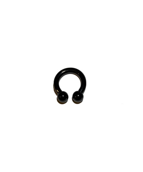 Chick(チック)の「MORPH モルフ サーキュラー CCB ボディーピアス 8ゲージ 10mm~16mm(ピアス(片耳用)・メンズ・ブラック・10/12/14/16)」の3枚目の写真